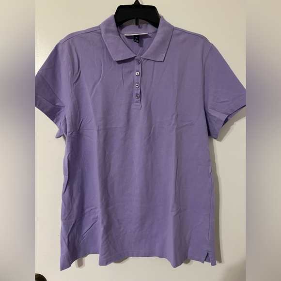 Karen Scott Tops - Karen Scott Light Purple Top